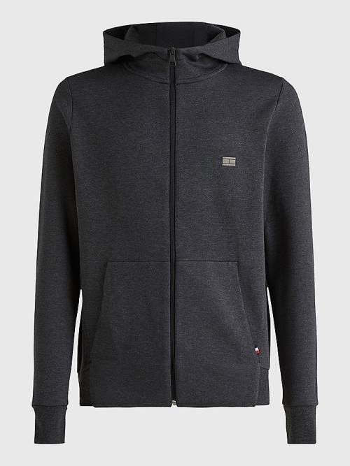 Tommy Hilfiger TH Tech Essential Hoodie Heren Grijs | TH917SZN