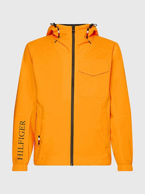 Tommy Hilfiger TH Tech Warm Met Capuchon Jassen Heren Oranje | TH458JMN