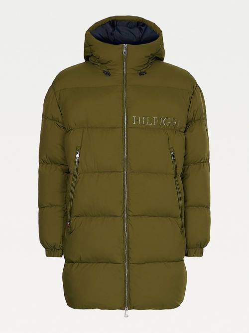 Tommy Hilfiger TH Warm High Loft Filled Parka Jassen Heren Bruin | TH237IGN