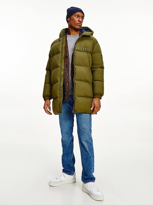 Tommy Hilfiger TH Warm High Loft Filled Parka Jassen Heren Bruin | TH237IGN