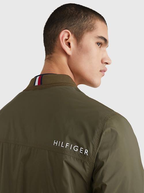 Tommy Hilfiger TH Warm Packable Insulated Bomber Jassen Heren Khaki | TH178YWU