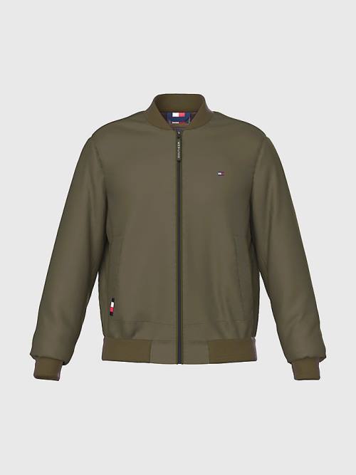 Tommy Hilfiger TH Warm Packable Insulated Bomber Jassen Heren Khaki | TH178YWU