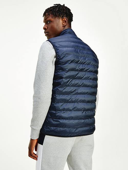 Tommy Hilfiger TH Warm Packable Padded Gilet Jassen Heren Blauw | TH527IPL