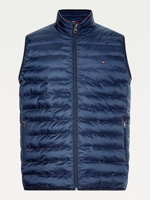 Tommy Hilfiger TH Warm Packable Padded Gilet Jassen Heren Blauw | TH527IPL