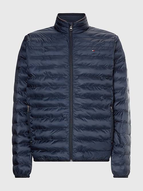 Tommy Hilfiger TH Warm Padded Jassen Heren Blauw | TH045KRX