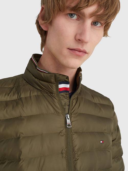 Tommy Hilfiger TH Warm Padded Jassen Heren Khaki | TH980WJT