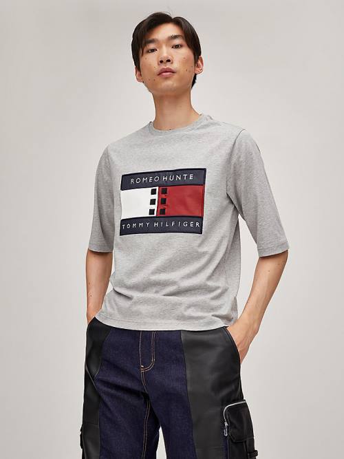 Tommy Hilfiger TOMMYXROMEO Dual-Gender T-shirts Dames Grijs | TH170UMW