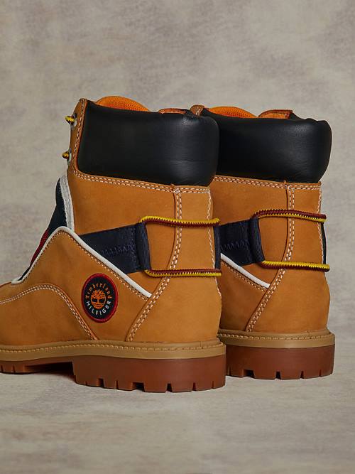 Tommy Hilfiger TOMMYXTIMBERLAND Remixed C&S Laarzen Dames Geel | TH936JHM