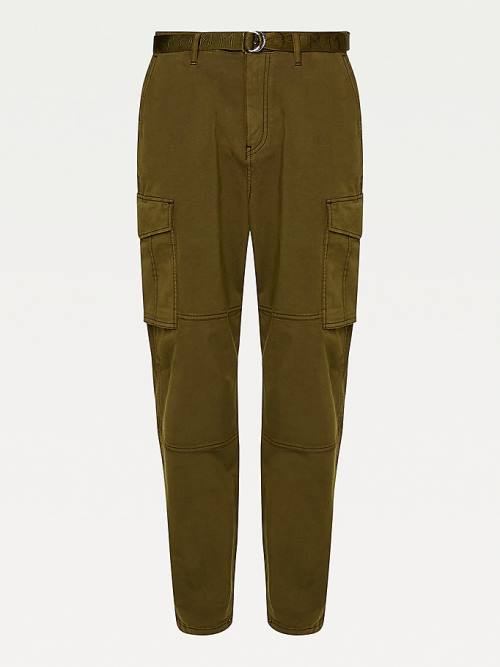 Tommy Hilfiger Tapered Cargo Broek Dames Bruin | TH632GPR