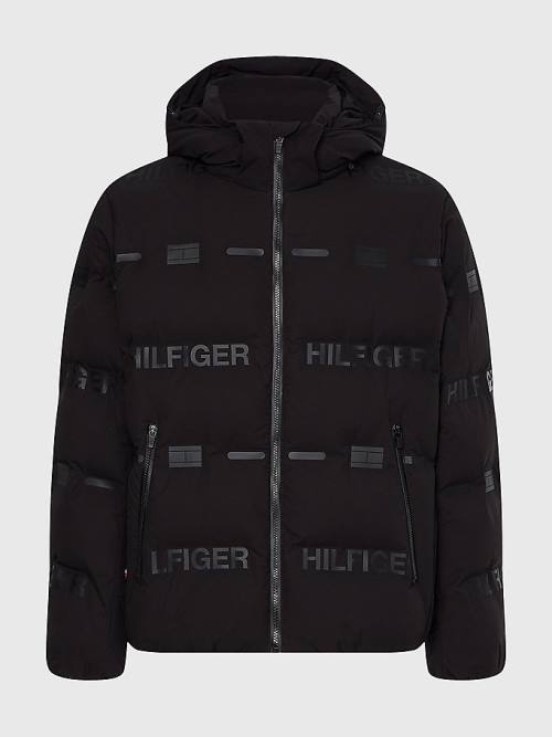 Tommy Hilfiger Tech Essential GORE-TEX Puffer Jassen Heren Zwart | TH927RTB