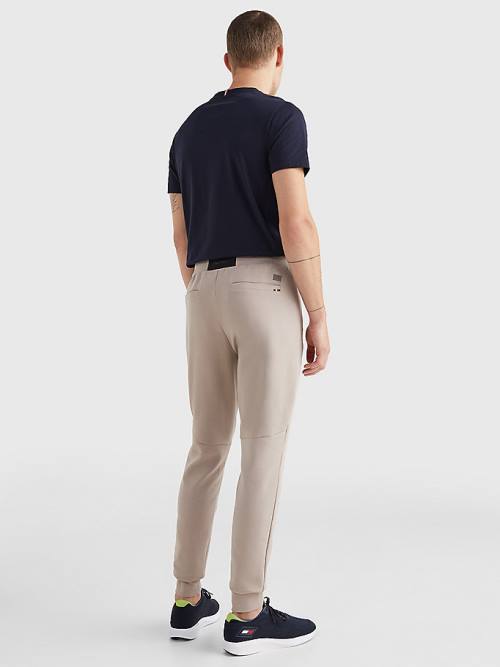 Tommy Hilfiger Tech Essentials Joggers Broek Heren Beige | TH045UIV