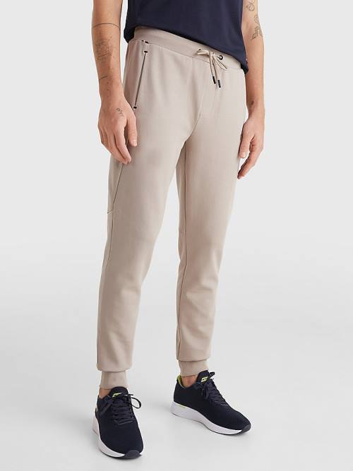 Tommy Hilfiger Tech Essentials Joggers Broek Heren Beige | TH045UIV