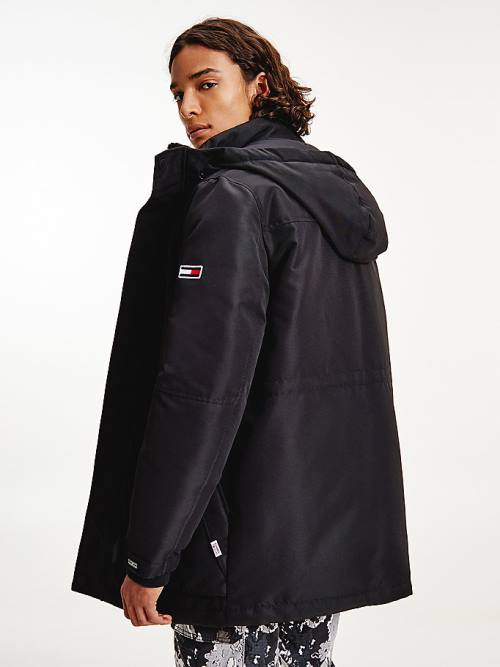 Tommy Hilfiger Tech Padded Parka Jassen Heren Zwart | TH705GSL