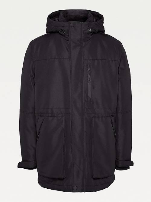 Tommy Hilfiger Tech Padded Parka Jassen Heren Zwart | TH705GSL