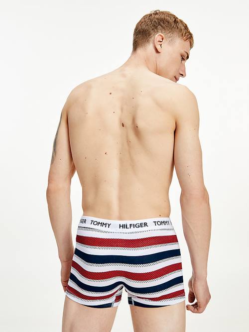 Tommy Hilfiger Tommy 85 Stretch Katoenen Logo Trunks Ondergoed Heren Beige | TH597RPD