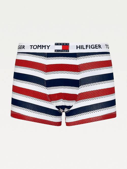 Tommy Hilfiger Tommy 85 Stretch Katoenen Logo Trunks Ondergoed Heren Beige | TH597RPD