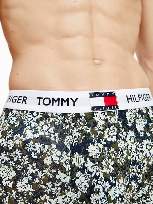 Tommy Hilfiger Tommy 85 Stretch Katoenen Logo Trunks Ondergoed Heren Wit | TH653BCK