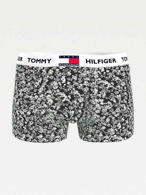 Tommy Hilfiger Tommy 85 Stretch Katoenen Logo Trunks Ondergoed Heren Wit | TH653BCK