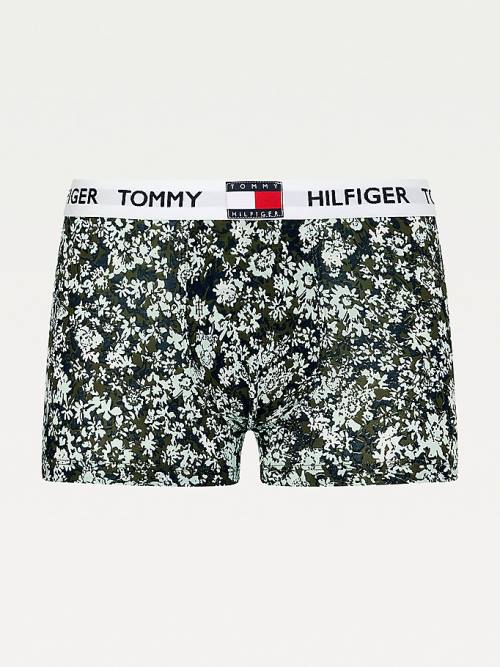 Tommy Hilfiger Tommy 85 Stretch Katoenen Logo Trunks Ondergoed Heren Wit | TH653BCK