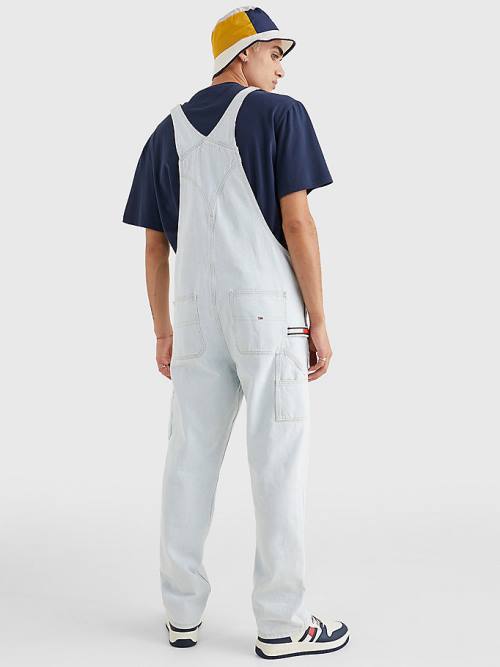 Tommy Hilfiger Tommy Badge Dungarees Jeans Heren Denim | TH093BVE