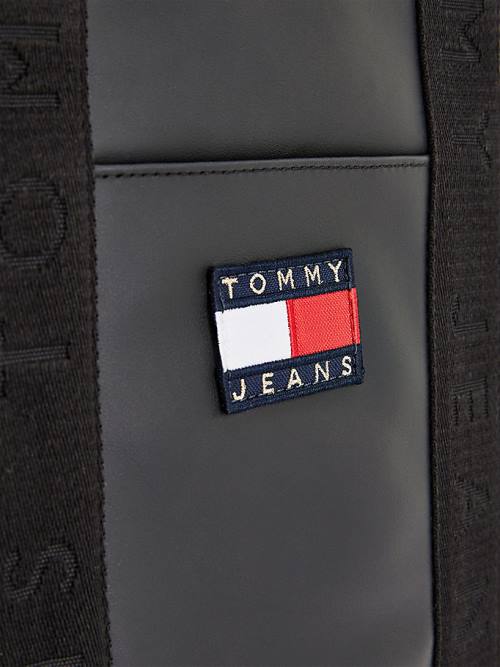 Tommy Hilfiger Tommy Badge Tote Tassen Dames Zwart | TH021HQX