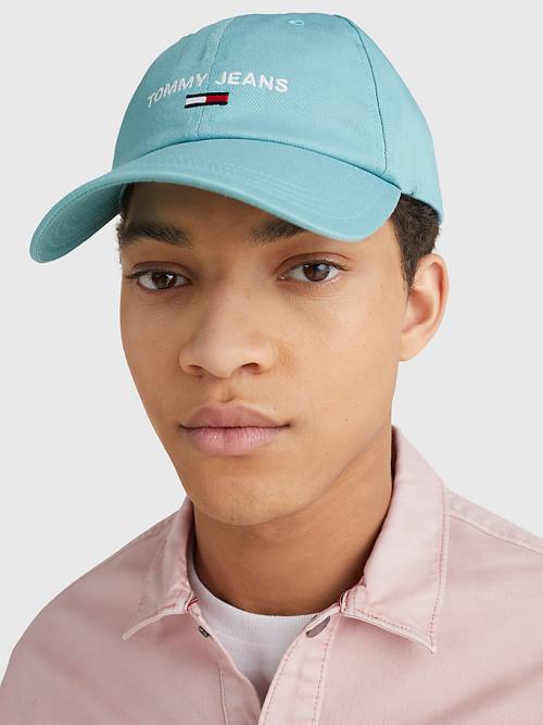 Tommy Hilfiger Tommy Jeans Flag Cap Hoeden Heren Blauw | TH371FRD