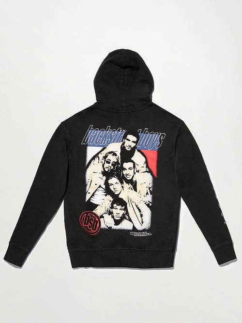 Tommy Hilfiger Tommy Revisited Backstreet Boys Hoodie Heren Zwart | TH412AMZ