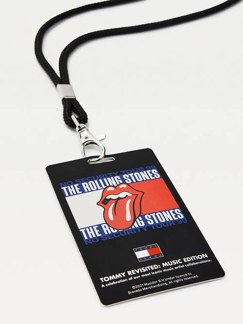 Tommy Hilfiger Tommy Revisited Rolling Stones T-shirts Heren Roze | TH826SDY