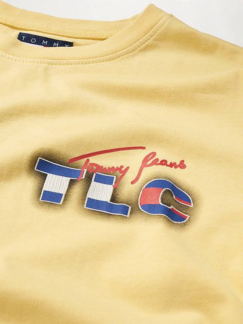 Tommy Hilfiger Tommy Revisited TLC T-shirts Heren Geel | TH927PSL