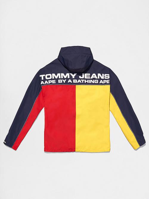 Tommy Hilfiger Tommy X AAPE 2-In-1 Jassen Heren Blauw | TH308ABO