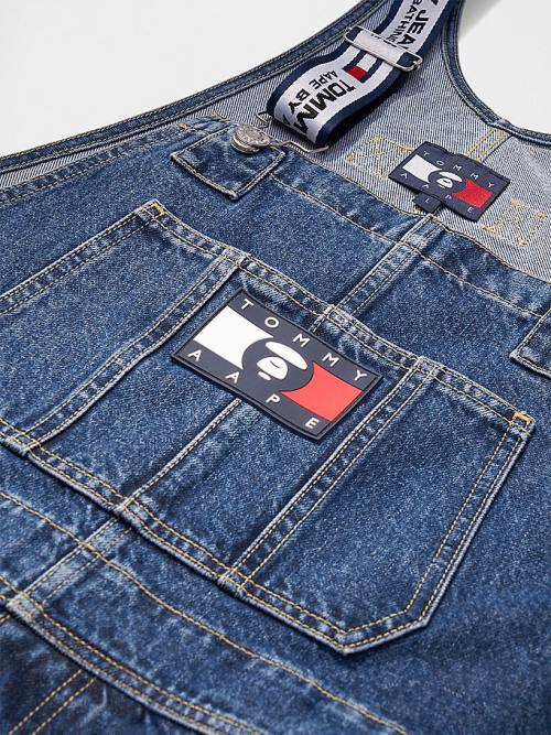 Tommy Hilfiger Tommy X AAPE Denim Dungarees Jeans Heren Denim | TH425BXD