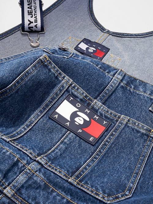 Tommy Hilfiger Tommy X AAPE Denim Dungarees Jeans Heren Denim | TH425BXD