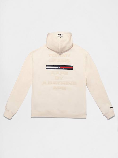 Tommy Hilfiger Tommy X AAPE Hoodie Heren Beige | TH176ZHA