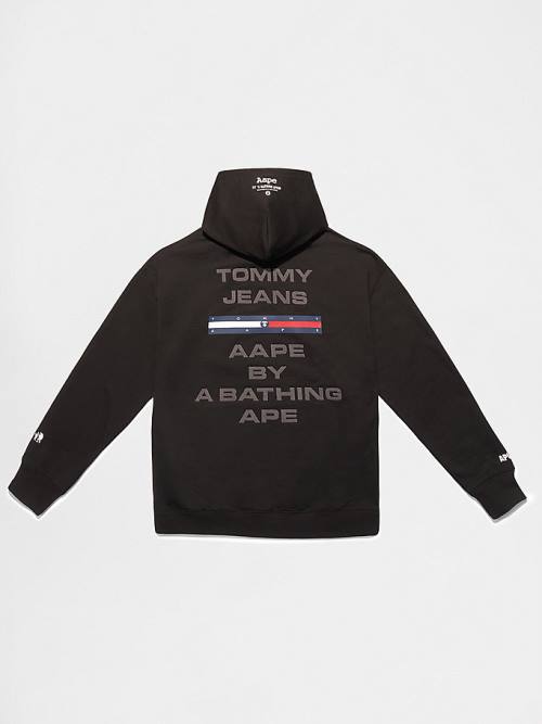 Tommy Hilfiger Tommy X AAPE Hoodie Heren Zwart | TH975FMQ