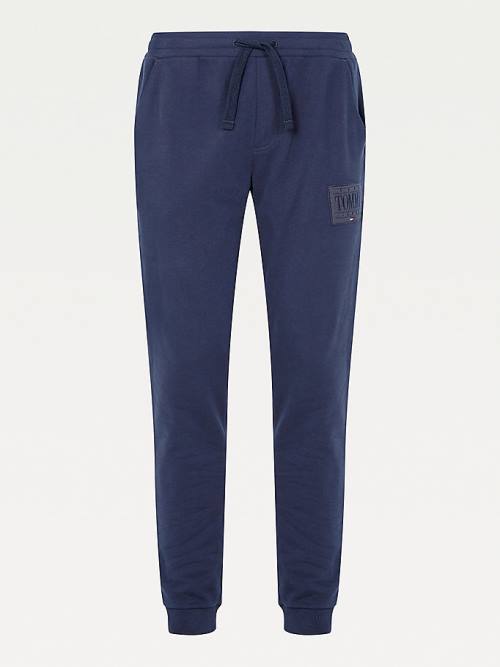 Tommy Hilfiger Tonal Joggers Broek Heren Blauw | TH420AFH