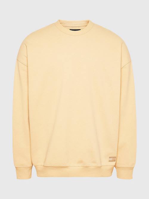 Tommy Hilfiger Tonal Logo Sweatshirts Heren Geel | TH390HEO