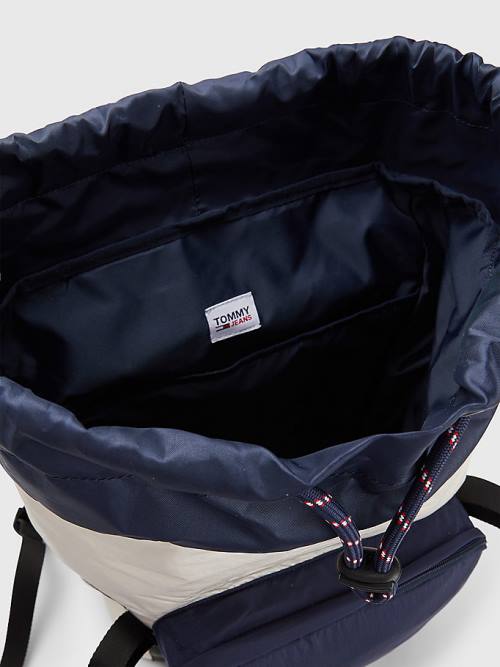 Tommy Hilfiger Travel Flap Backpack Tassen Heren Blauw | TH568BEP