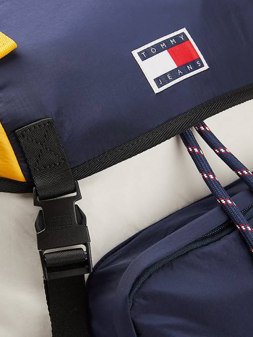 Tommy Hilfiger Travel Flap Backpack Tassen Heren Blauw | TH568BEP