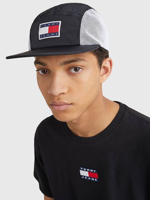 Tommy Hilfiger Travel Mesh Cap Hoeden Heren Zwart | TH460JKB