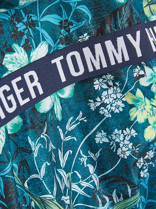 Tommy Hilfiger Tropical Print Chicago Windbreaker Jassen Meisjes Groen | TH354BEN