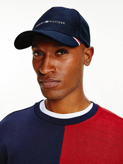 Tommy Hilfiger Uptown Cap Hoeden Heren Blauw | TH190UZG