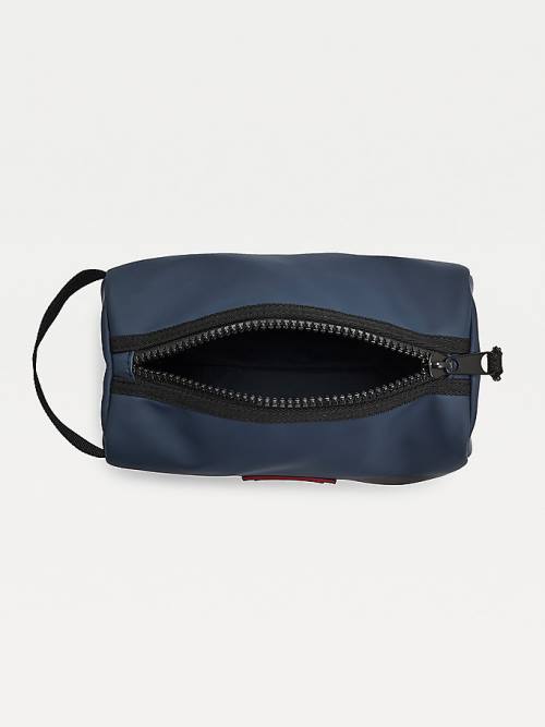 Tommy Hilfiger Urban Zipped Washbag Tassen Heren Blauw | TH895UKI