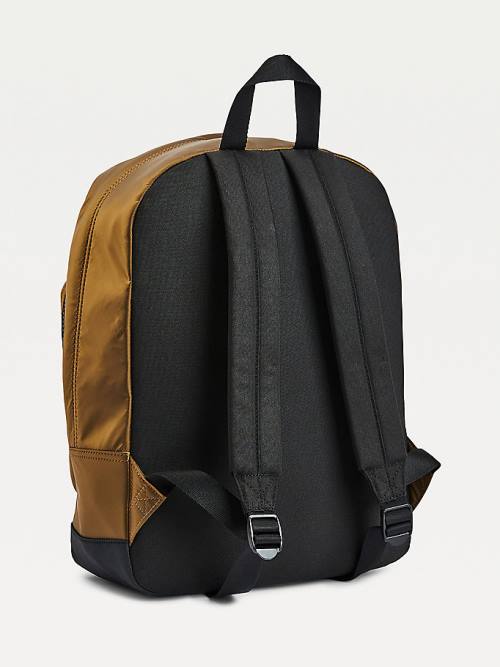 Tommy Hilfiger Utility Backpack Tassen Heren Goud | TH025TVK