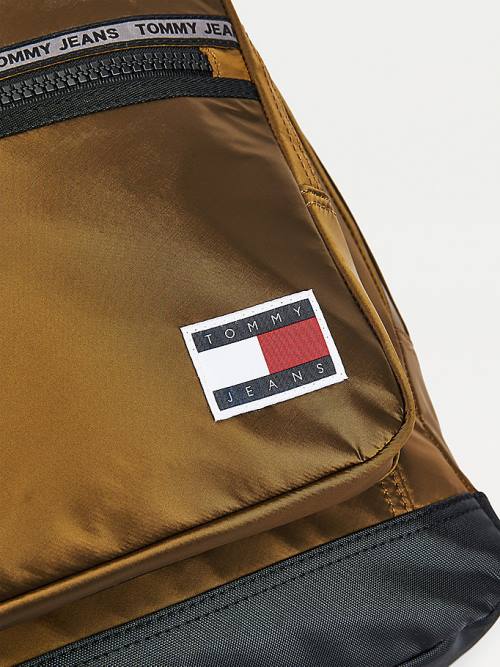 Tommy Hilfiger Utility Backpack Tassen Heren Goud | TH025TVK