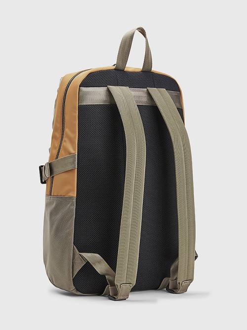 Tommy Hilfiger Utility Backpack Tassen Heren Khaki | TH973IYV