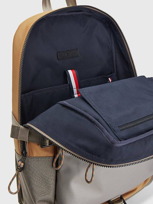 Tommy Hilfiger Utility Backpack Tassen Heren Khaki | TH973IYV