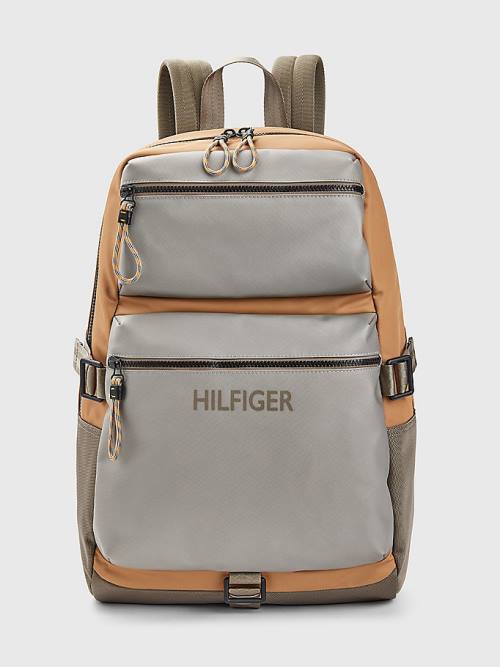 Tommy Hilfiger Utility Backpack Tassen Heren Khaki | TH973IYV