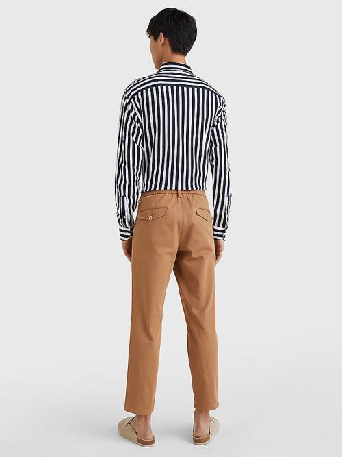 Tommy Hilfiger Utility Relaxed Fit Broek Heren Bruin | TH421NWZ