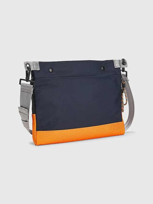 Tommy Hilfiger Utility Small Messenger Tassen Heren Blauw | TH137RIG