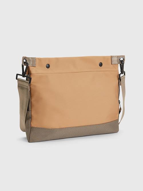 Tommy Hilfiger Utility Small Messenger Tassen Heren Khaki | TH321KIM